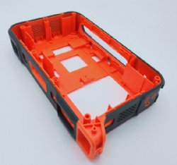 Auto battery plastic housing