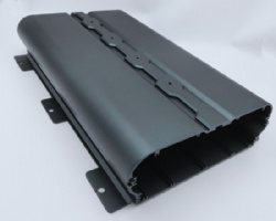 Auto battery metal housing